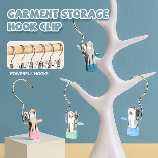 Garment Storage Hook Clip