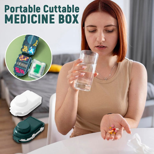 Portable Cuttable Medicine Box