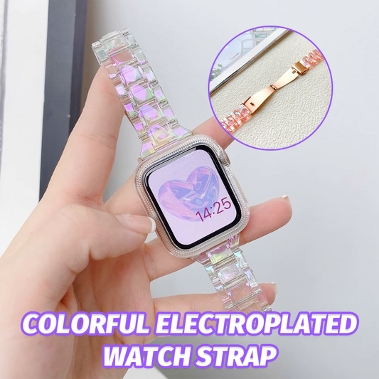 Colorful Electroplated Watch Strap