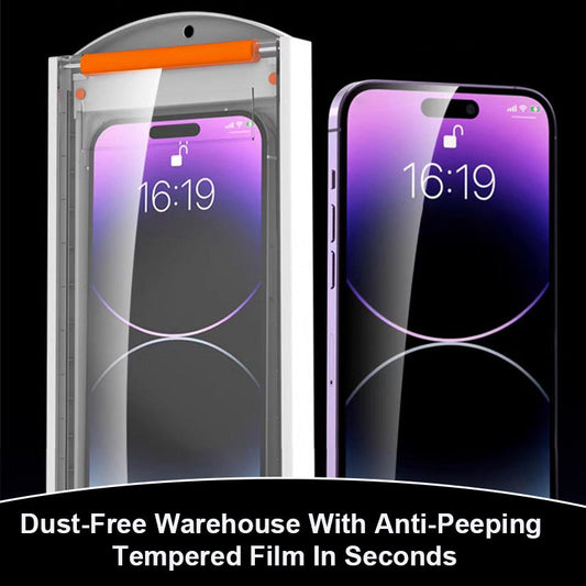 Dust-Free Warehouse With Anti-Peeping Tempered Film In Seconds
