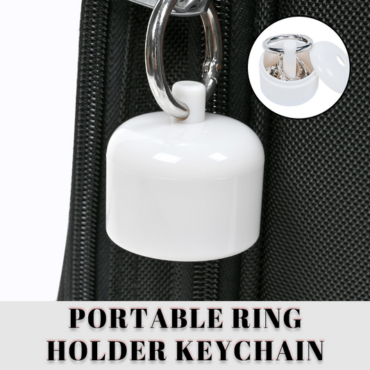 Portable Ring Holder Keychain
