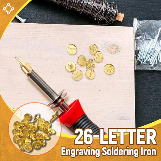26-Letter Engraving Soldering Iron (28-Piece Set)