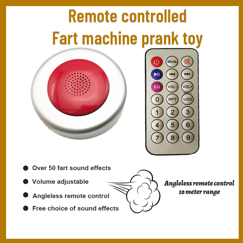 🔥Remote-controlled fart machine prank toy🤣