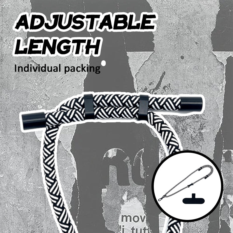 Adjustable Mobile Phone Lanyard With Spacer