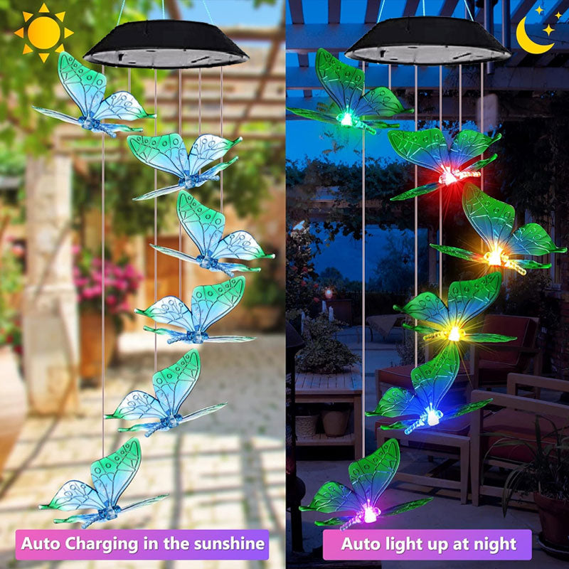 Solar Wind Chimes Decorative Lanterns