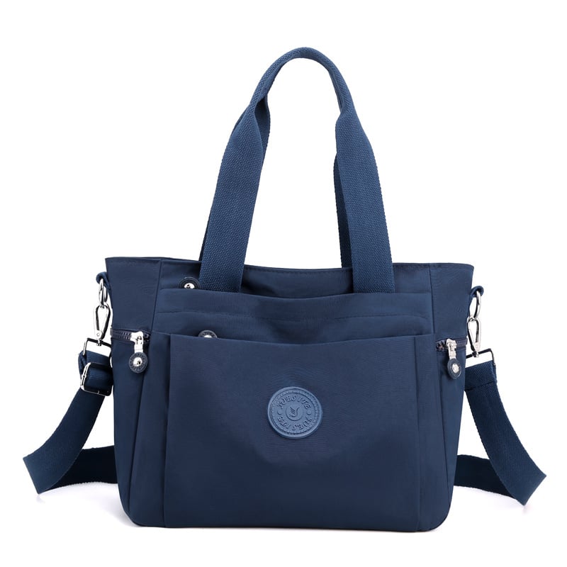 Female Multi-Color Large-Capacity Tote Bag