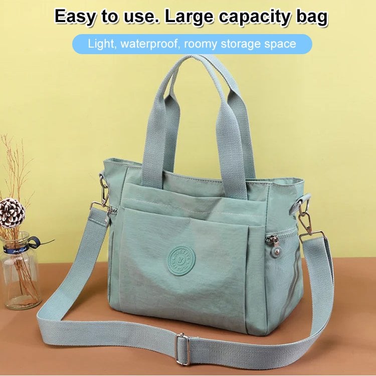 Female Multi-Color Large-Capacity Tote Bag