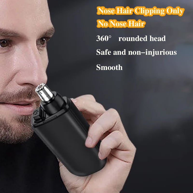 Portable Nose Hair Trimmer (Painless & Precision)