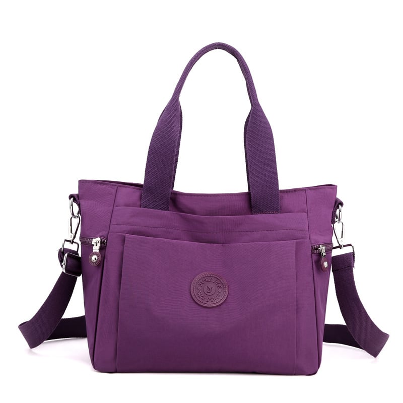 Female Multi-Color Large-Capacity Tote Bag