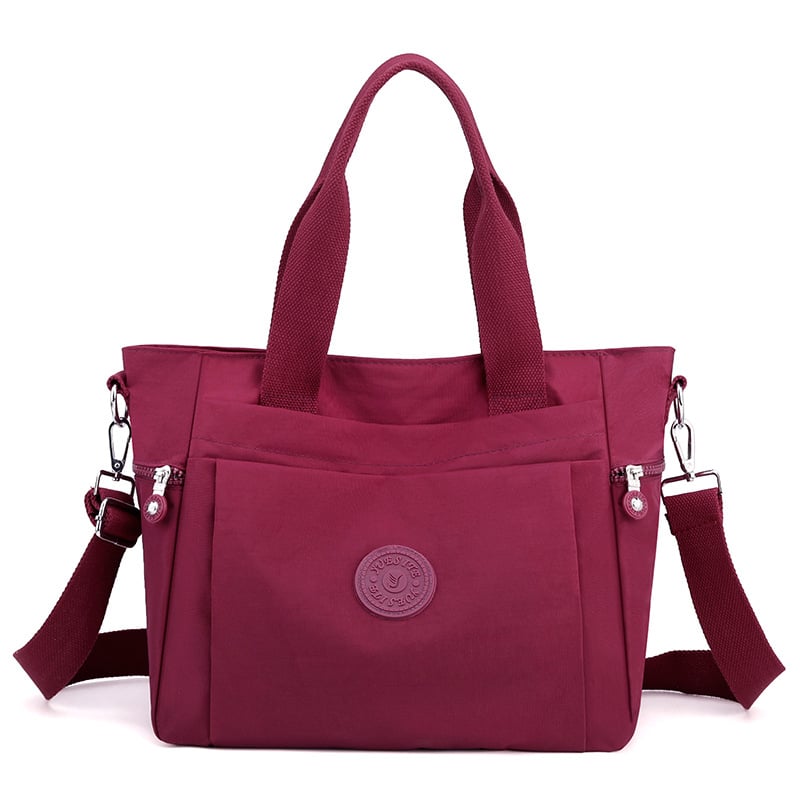 Female Multi-Color Large-Capacity Tote Bag