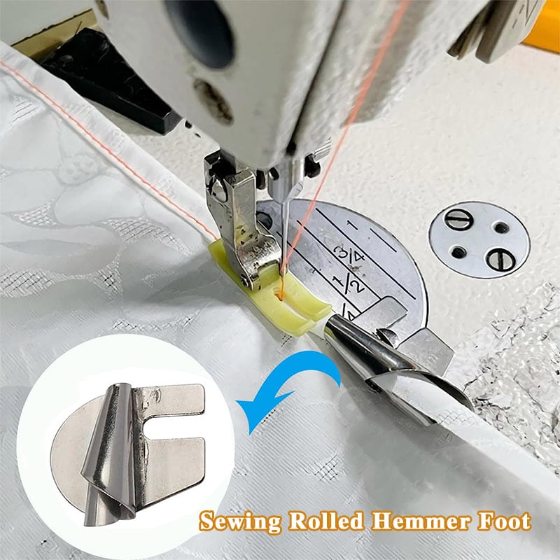 🔥2024 New Year Promotion🔥  Sewing Rolled Hemmer Foot