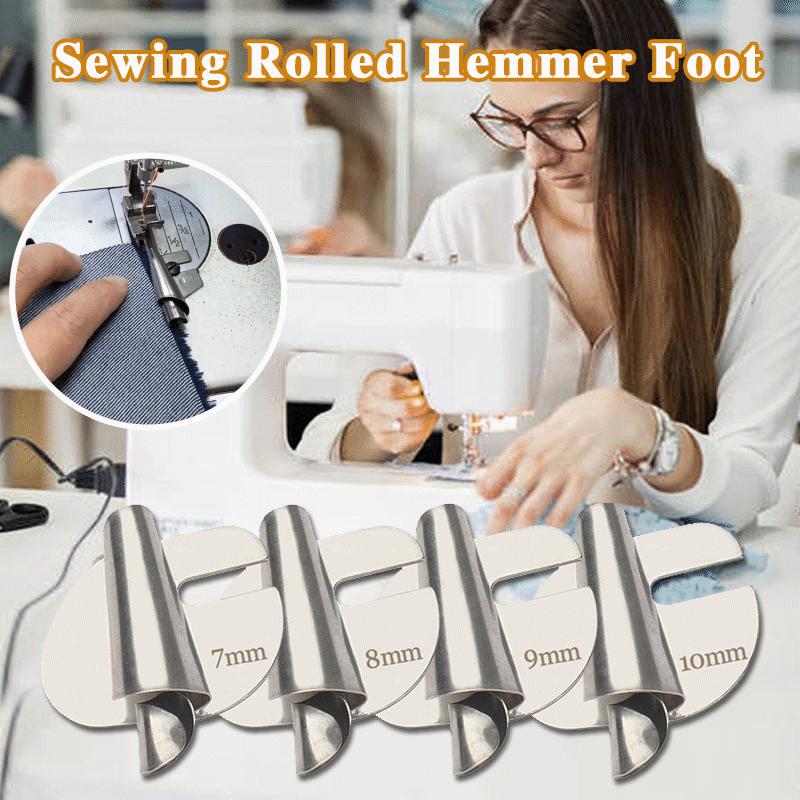 🔥2024 New Year Promotion🔥  Sewing Rolled Hemmer Foot